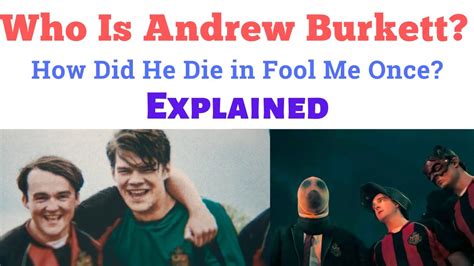 who is the killer in fool me once|andrew burkett fool me once.